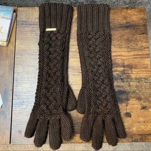 Michael Kors Cable Knit Gloves
